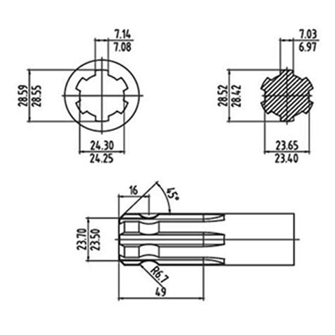 cnc spline shaft manufacturers|shaft spline size chart.